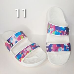 Crocs sandals.   Size 11